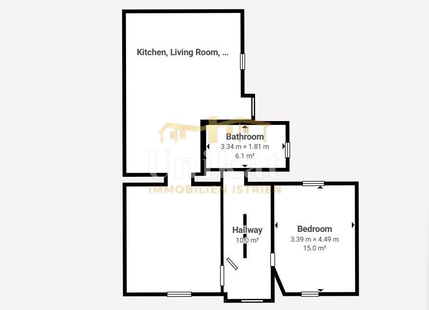 Dvojna kuća con garage e ampio giardino